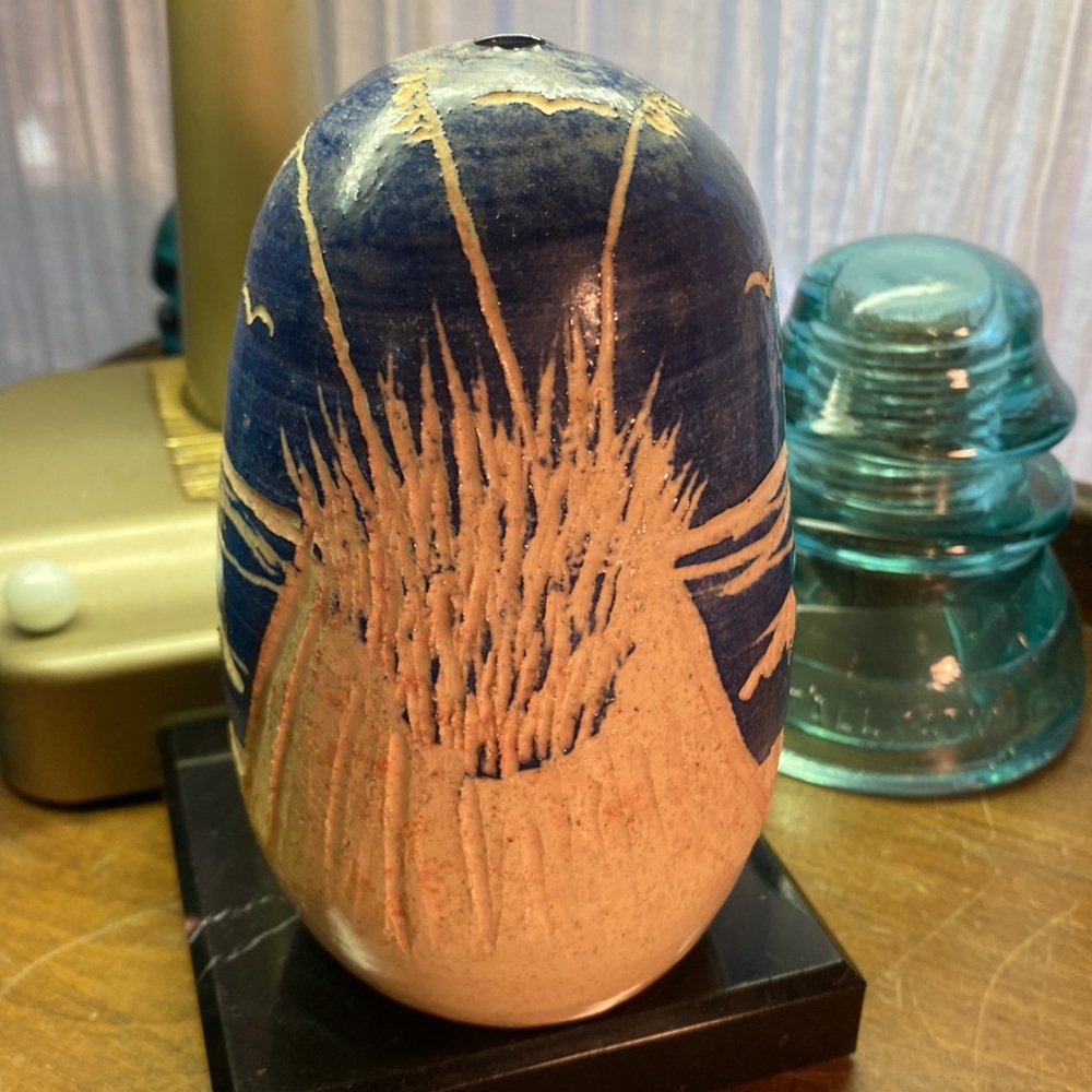 Sonny Fletcher Pottery Seed Pot Signed Native American Southwestern Style - Picture 3 of 6